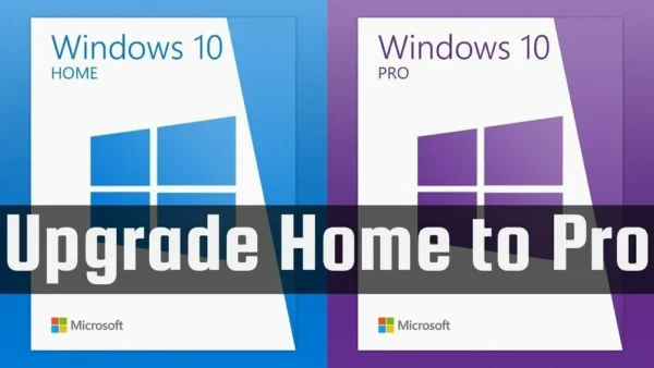Windows 10 Home Upgrade Pro Retail Key 1 PC