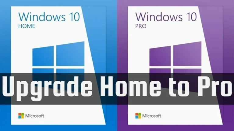Windows 10 Home Upgrade Pro Retail Key 1 PC