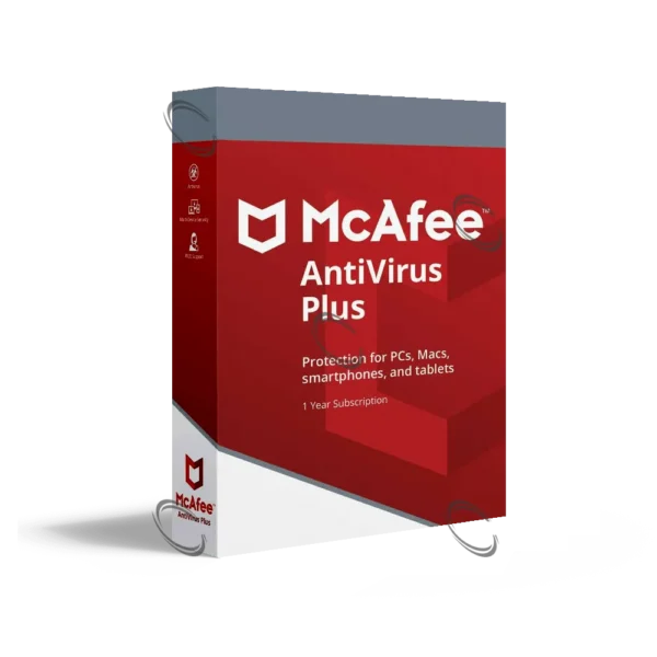 McAfee Antivirus Plus Bind License Unlimited/10 Devices 1 Year Panel